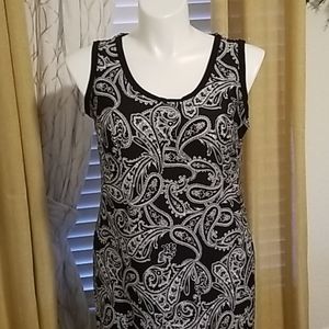 Women's long dress in 14-16 size.